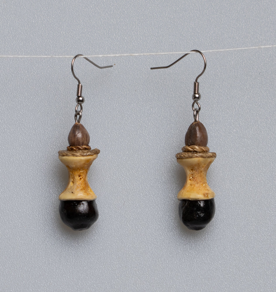 Fish bone earing